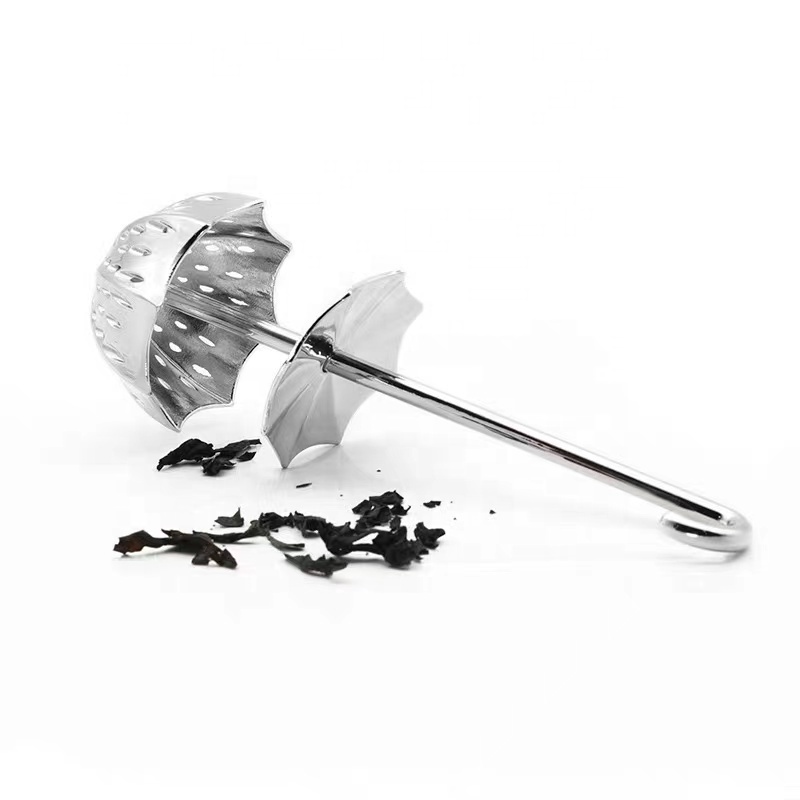 The umbrella shape Stainless Steel Wire Mesh Reusable Bulk Tea Infuser / Ball / Strainer for Loose Leaf Tea