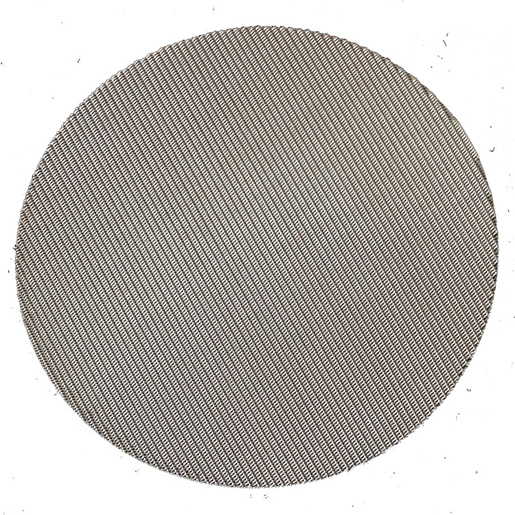 plastic recycled stainless steel wire mesh filter  for Thermoplastics  polymer extruder screen