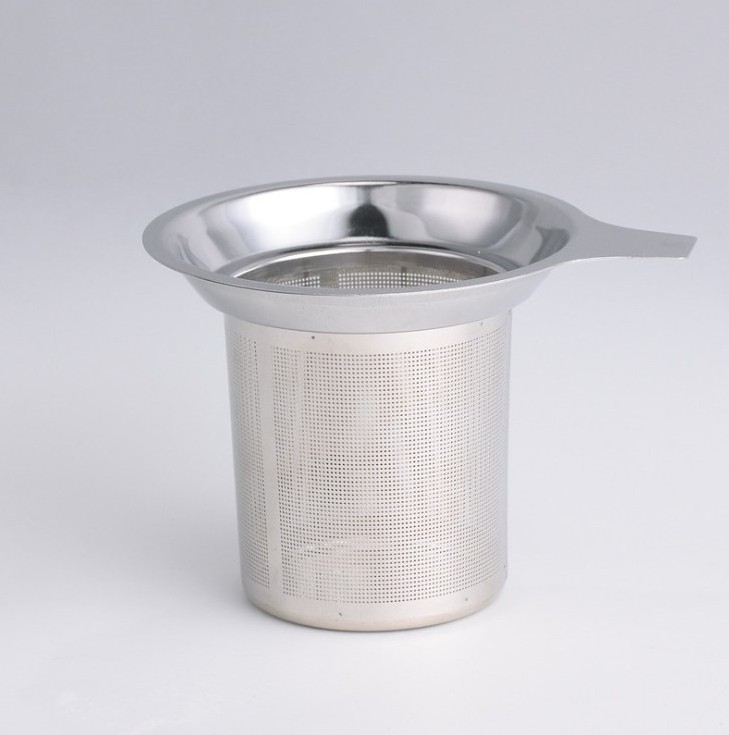 Wholesale Stainless Steel Silver Tea Leaf Cup Infuser / Strainer