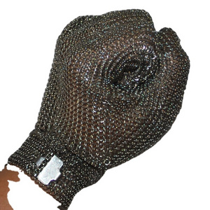 100% Stainless Steel Metal Mesh Five Finger Glove