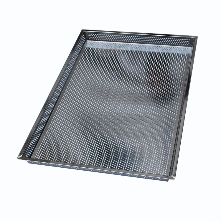 Food Grade Stainless Steel 304 Baking Perforated Metal Drying Trays