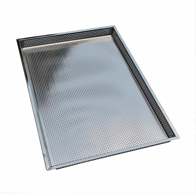 Food Grade Stainless Steel 304 Baking Perforated Metal Drying Trays