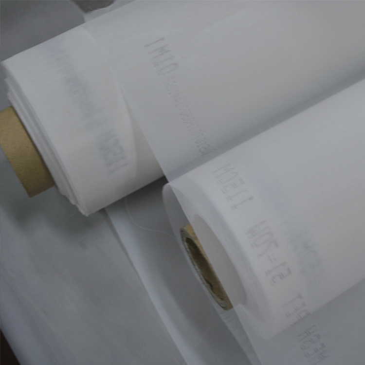 white yellow 80 100 110 120 135 150 160 180 195 200 250 300 mesh nylon polyester silk screen printing mesh for screen printing