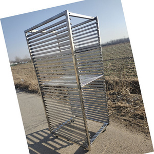 Commercial 32 layers 304 Stainless Steel Bakery Oven Tray Trolley