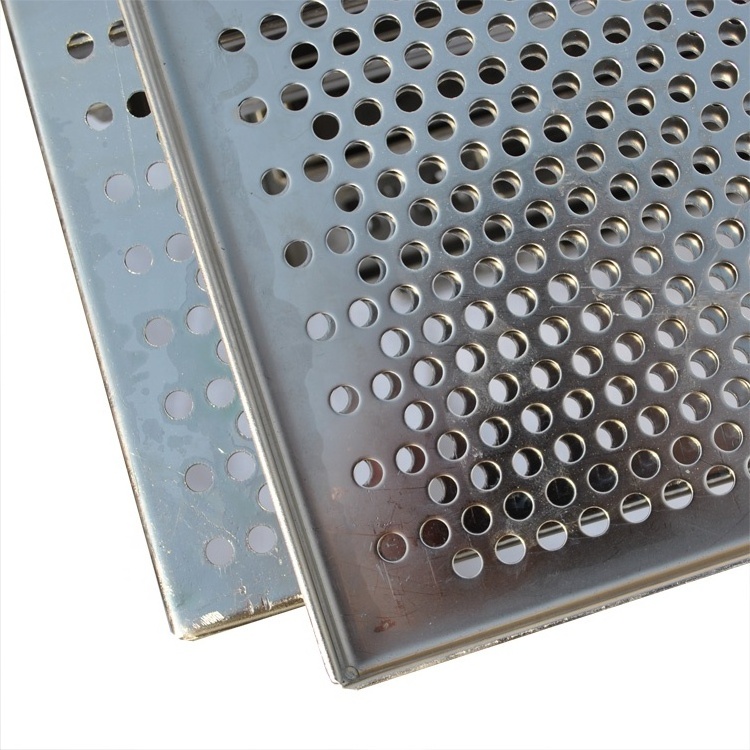 Best Selling Stainless Steel Perforated Trays / Metal Perforated Bakery Trays