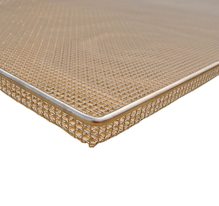 Custom size Stainless Steel Oven SS Wire Mesh Baking Tray Pans for Meat Roasting