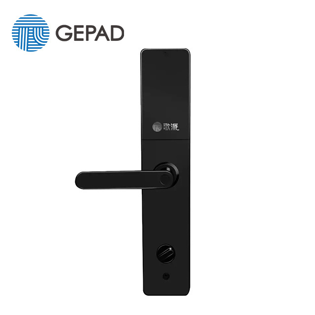 Hotel use smart door lock with handle and multipoint P7