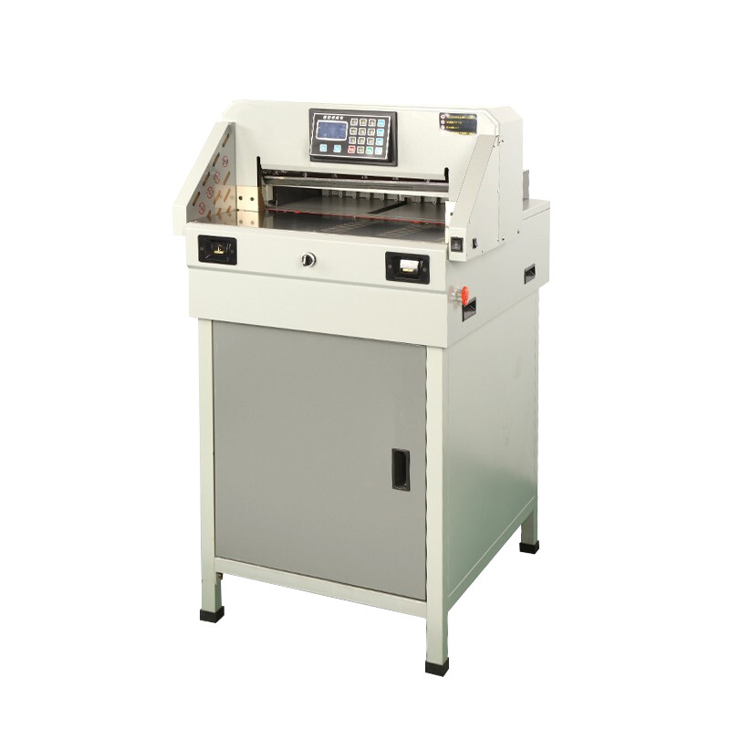 Wholesale Price Electric Paper Cutting Machine QZ-460S LCD Display For Printing Shop Use 460mm Automatic Electric Paper Cutter