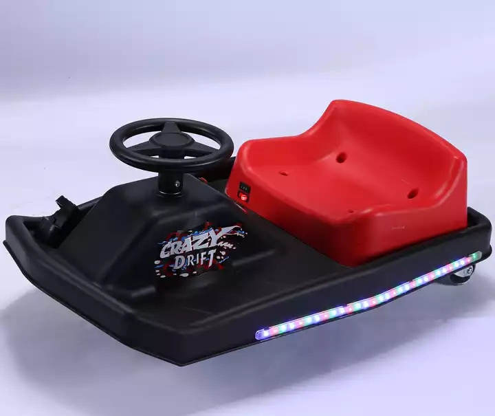 Mini drift car for children can ride a single - seater fast drift electric go-kart toy car for children