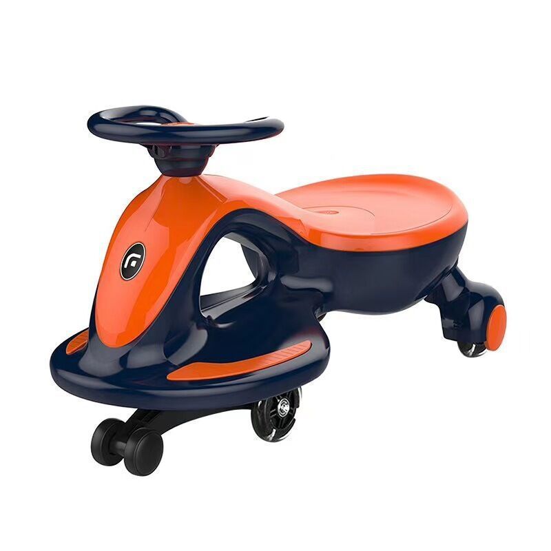 Children's swing car twist car anti-roll universal wheel can sit baby and adult baby ride on car