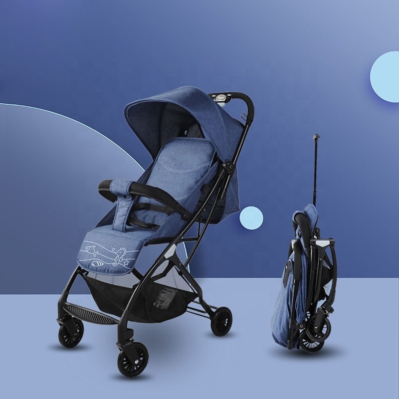 stroller baby 4 in 1 Can Sit Armchair Children's Stroller Ultra-Light Portable S1 Foldable Children's Umbrella Cart