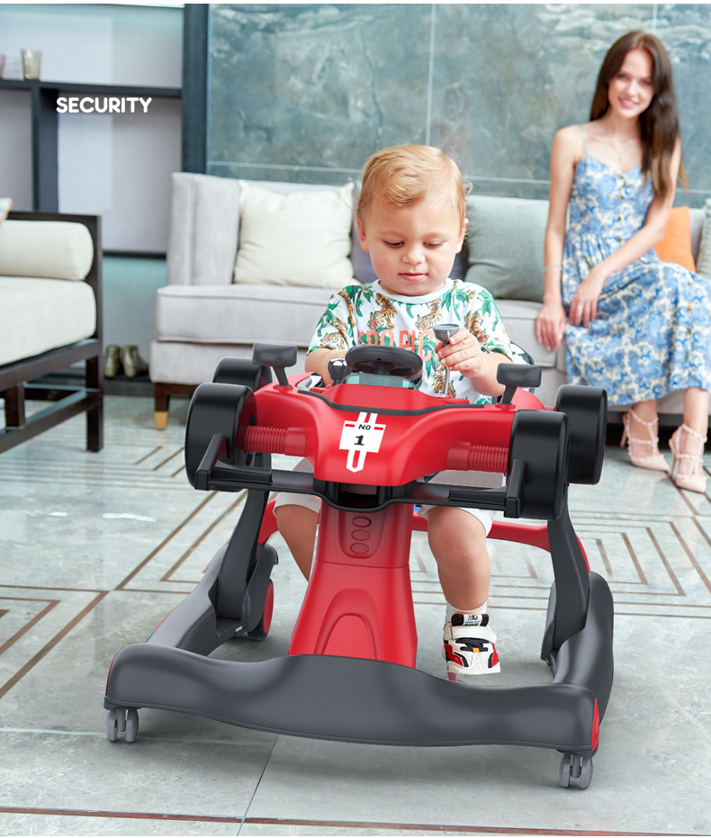 Multifunctional walker with anti-o-legs for boys and girls baby walker