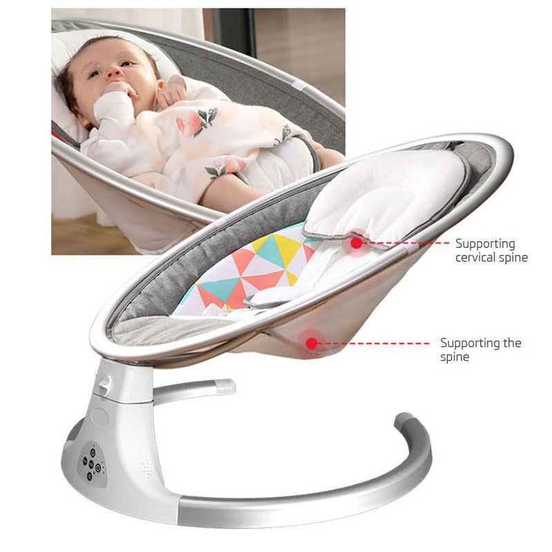 Hot Sale Electric Cradle Bed Baby Bed Newborn Sleeping Automatic Swing Crib Toys Indoor Baby Cradle Swing