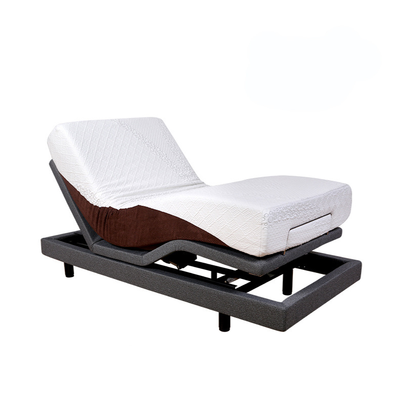 Furniture Split King Zero Gravity Electric Adjustable Massage Motion Bed with Remote Control