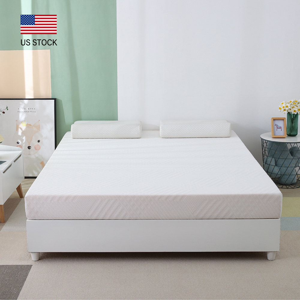 US Stock 5 Zone Support Design Hybrid Firm Mattress Rolled Vacuumed in a Box with with Memory Foam