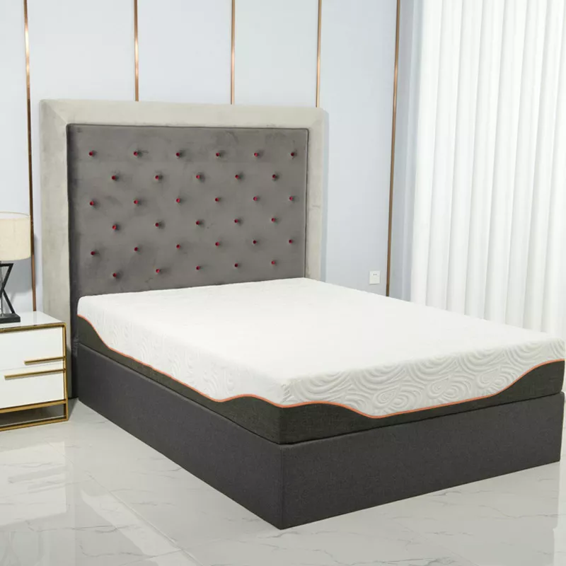 Modern Certipur Us Luxury Queen Twin Xl Rectangle Soft Natural Latex Cotton Spring Memory Foam Mattress with Headboard