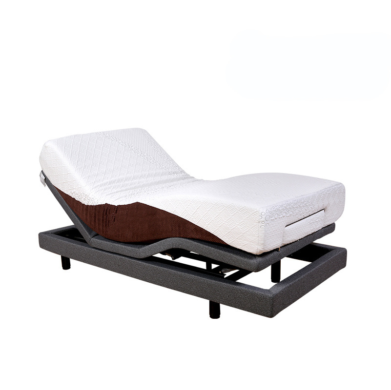 Bedroom furniture camas king size metal bed electric smart adjustable bed luxury vibration massage single electric bed