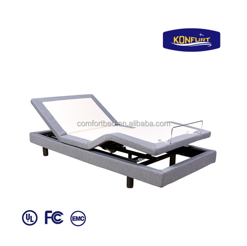 Promotion of New Bedroom Essential Furniture Modern Foldable Adjustable Wireless Remote Control Electric Bed