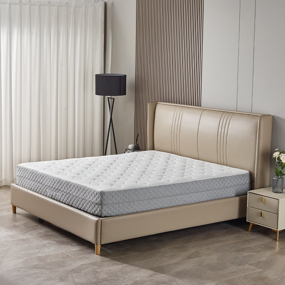 5 Zone Bedroom Furniture Orthopedic 12 Inch Gel Infused Memory Foam Mattress