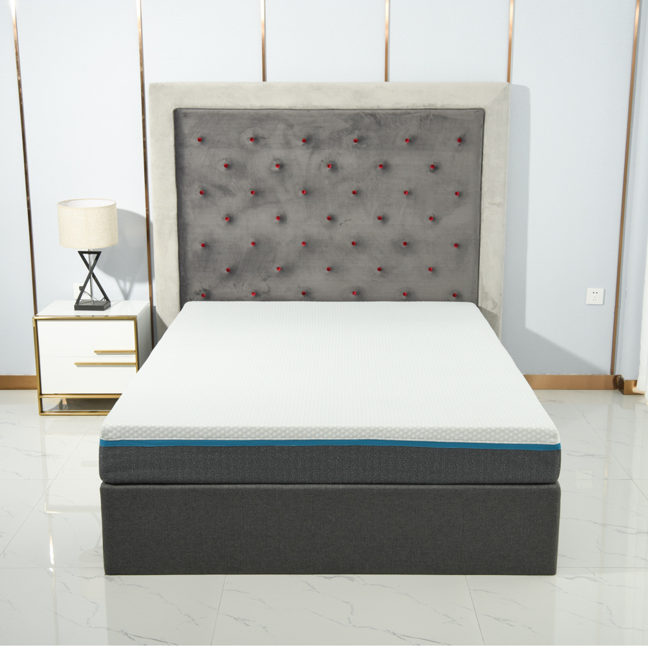 12inch Twin Full Queen King Size Pocket Coil Gel Memory Foam Hybrid Mattress Roll Up in a Box with Knitted Fabric