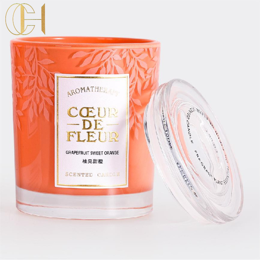 C&H Wholesale Luxury Custom Private Label Luxury Gift Rose Lavender Fragrance Soy Wax Scented Candles