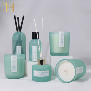 C&H Luxury Home Decoration Fragrance Reed Diffuser Aromatherapy Scented Candle Room Spray Gift Set