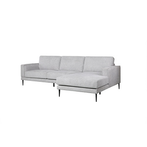 modern Italian light grey linen cloth sofa set modern country style living room sofa sets modern living room sofa set