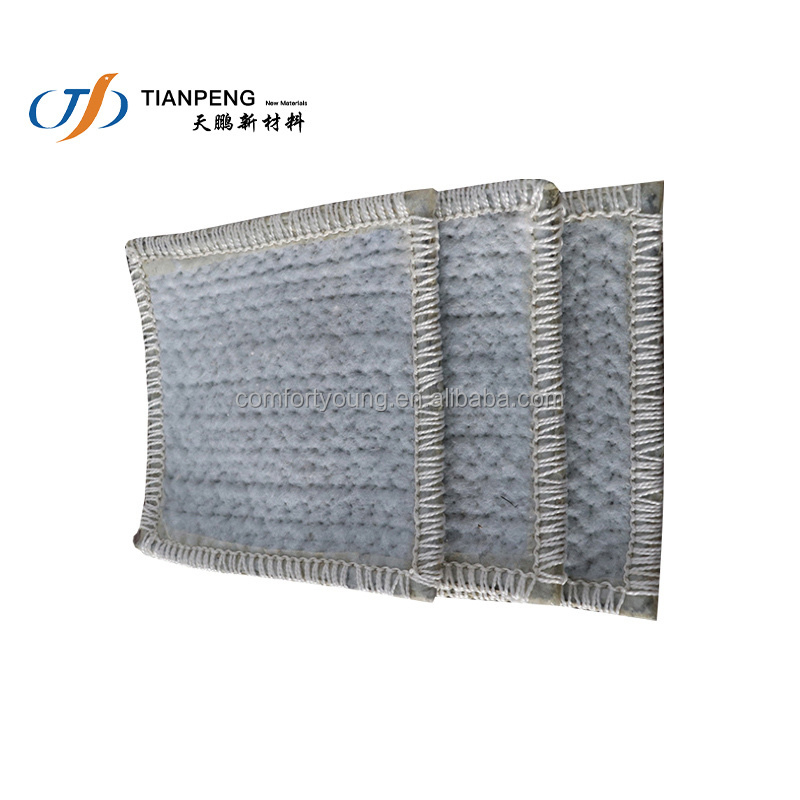 Geosynthetic Bentonite Mat Clay Liner Factory Price Anti Seepage Clay Liner Bentonite Mat For Slope Protection Basement