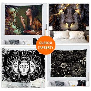 3D Digital Printing wholesale custom art wall tapestry mandala home decor