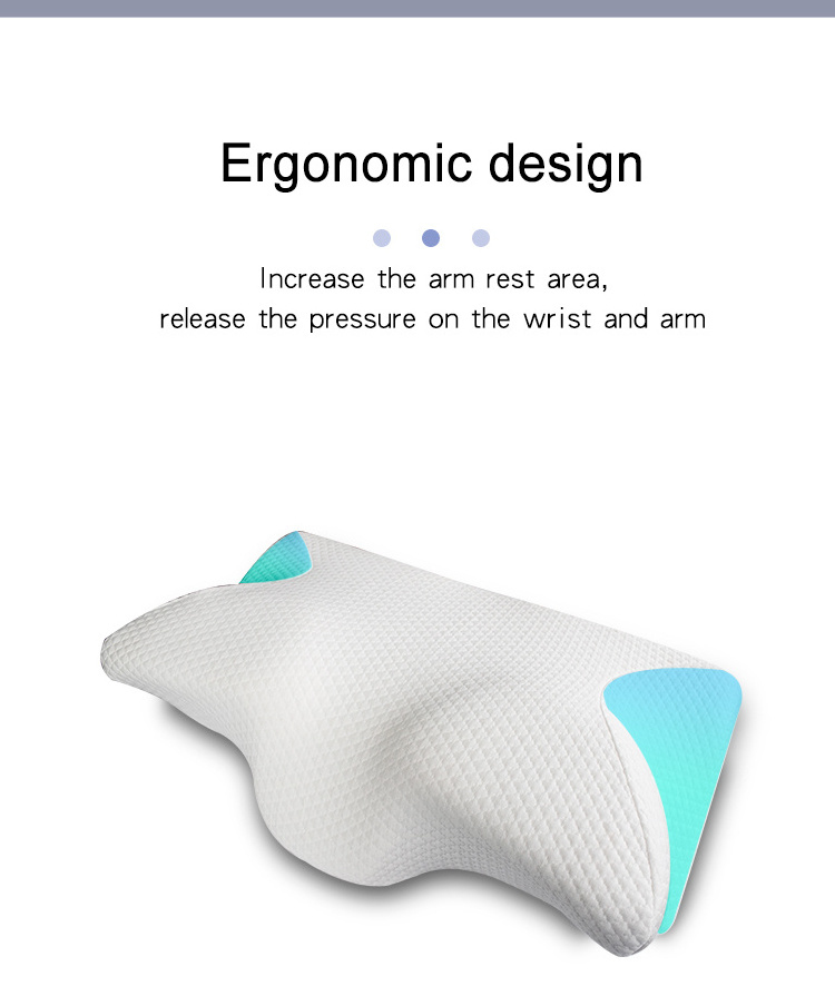 Custom Gel Memory Foam Neck Form Pillows