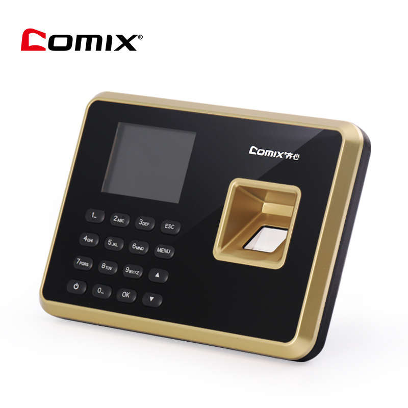 Comix fingerprint time attendance smart attendance clock employee recognition recording device fingerprint office machine