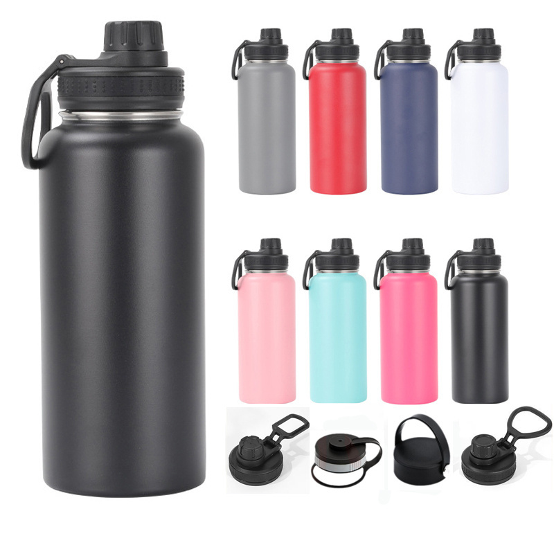 Oem 18 oz 32 oz Double Wall Stainless Steel Gym Sport Drinking Bottle Portable Insulated Water Bottle with Custom Logo