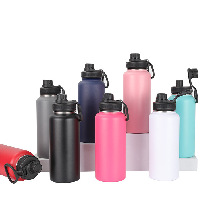 Oem 18 oz 32 oz Double Wall Stainless Steel Gym Sport Drinking Bottle Portable Insulated Water Bottle with Custom Logo