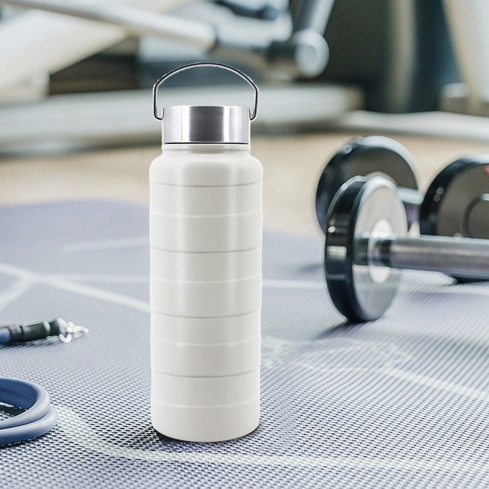 800ml 1000ml 1500ml Stainless Steel Gym Sport Bottles Double Walled Insulated Thermos Metal Canteen