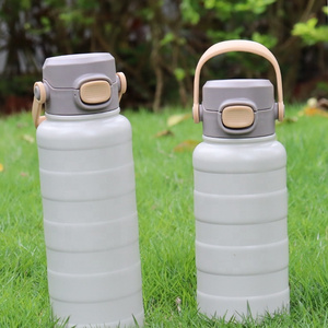 32 oz Water Bottle  Stainless Steel Accessories Sport Metal Customized Hot Anti Box Wall Logo Style Time Outdoor Camping