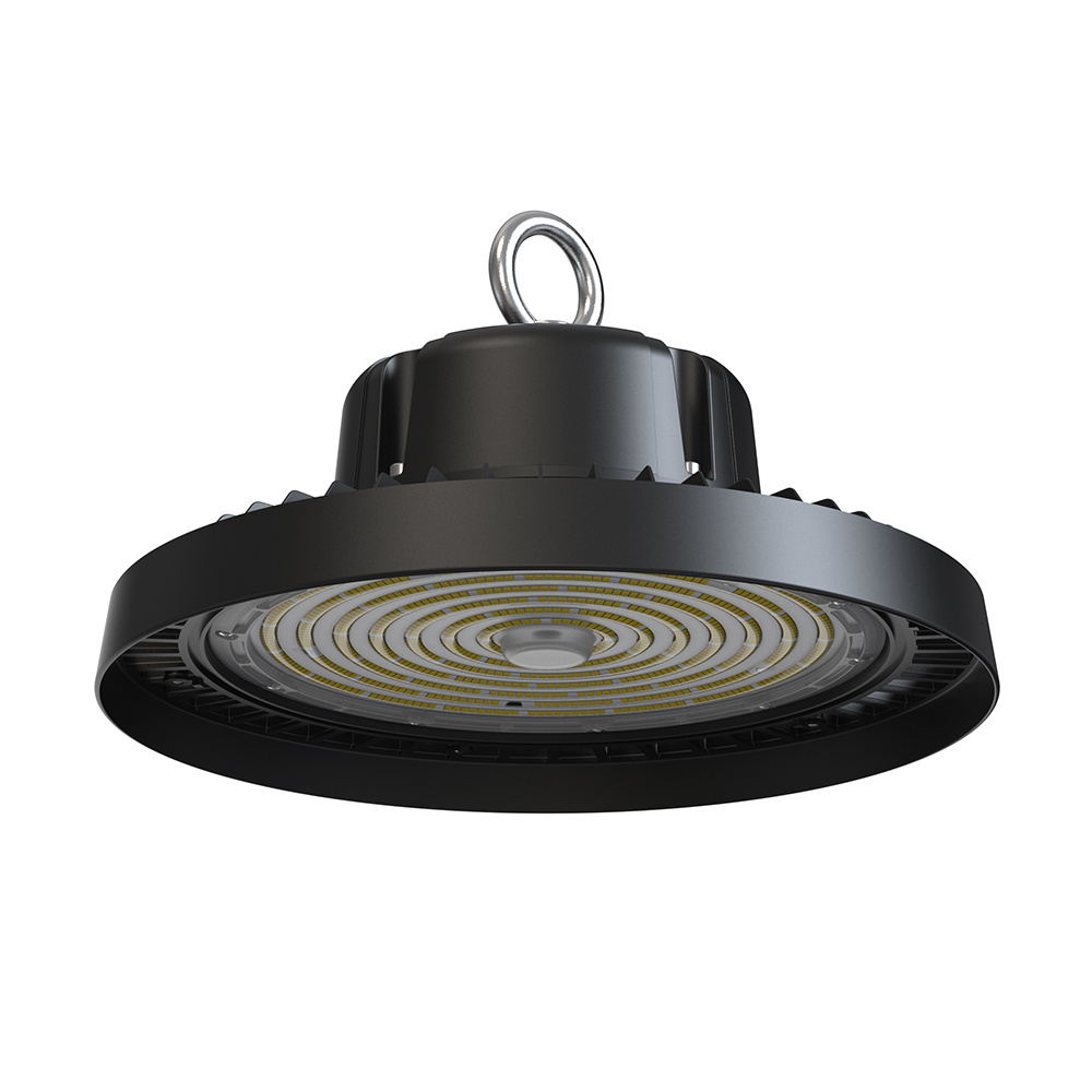 sensor plug in Suspended Round Ceiling Tile High Bay Lights 220V 200W 300W Dimmer For Shop Sale