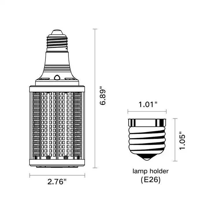 Energy Saving E14 Led Corn Light Bulbs 3W 4W 5W Mini Ceiling Light Bulb For Home Cars