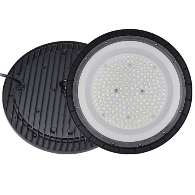 Dob High Bay Light 150W High Lumen 5000K Ufo High Bay Shop Light For Commercial Lighting