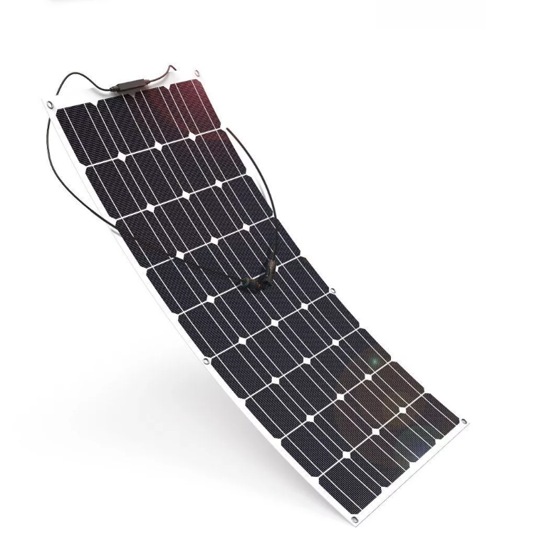 Custom 10W 6V 9V 12V 18V Flexible Solar Panel Pv Laminate With Outlet Black Frame For Apartments