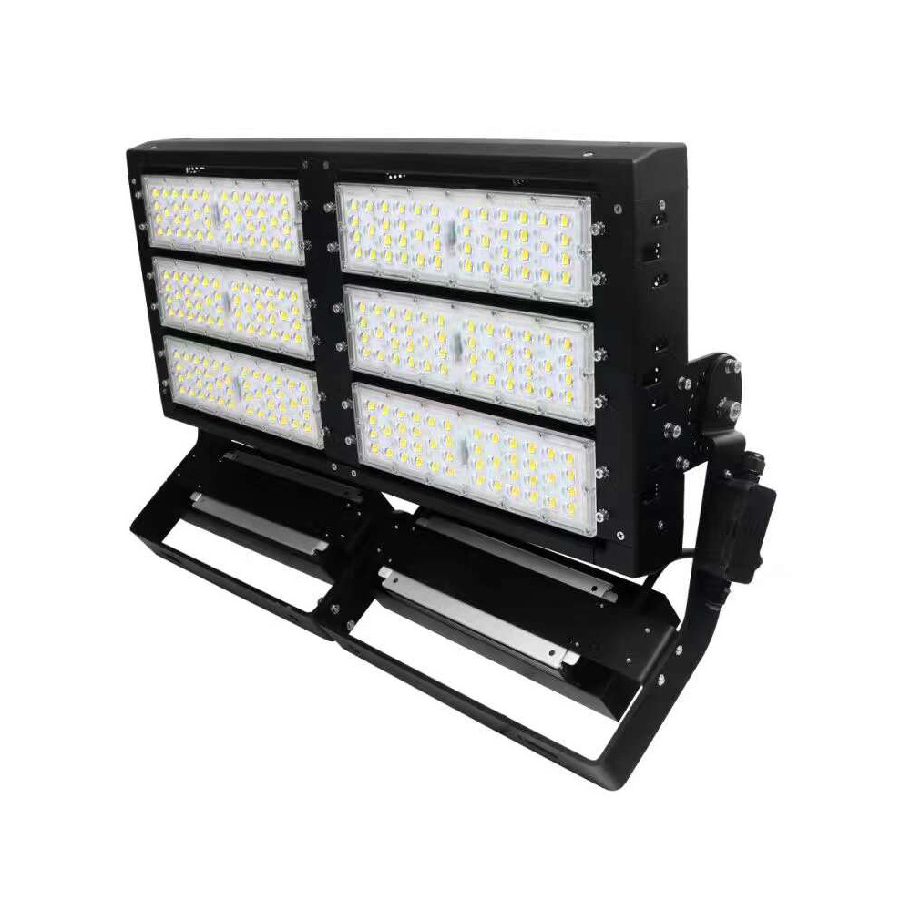 5years warranty dimmable large portable modular 800W 300 2000 watt led flood light led high mast led lighting with lifting syst