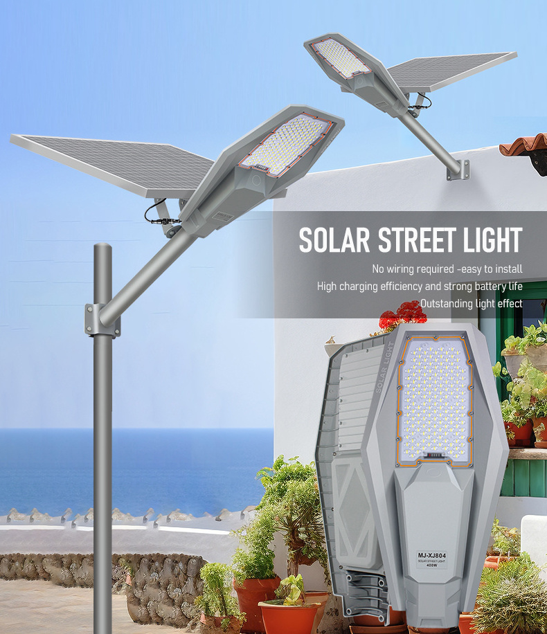 All In Two Smd Professional High Quality Solar Street Light 150Watts 200W 250W Security Aluminium Body