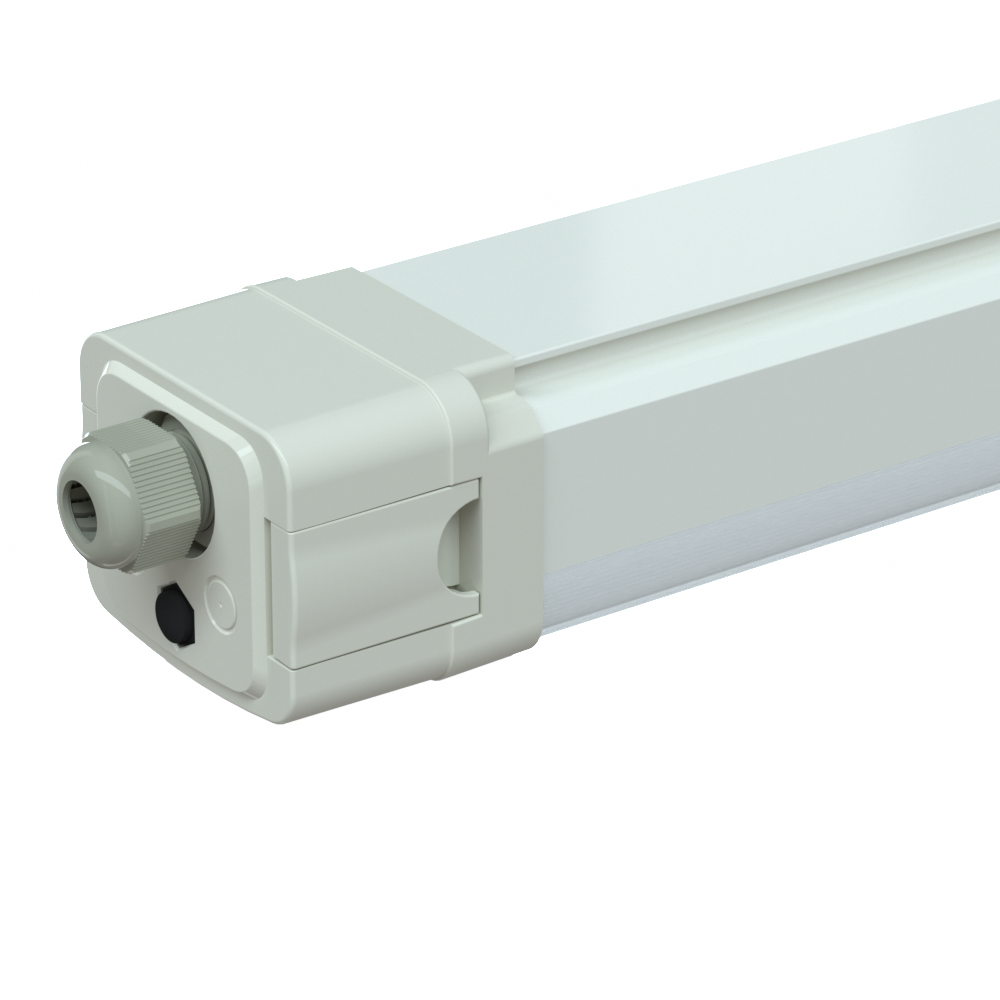 led batten lamps with openable end cover and press type terminal block led batten lighting tri-proof linear fixture