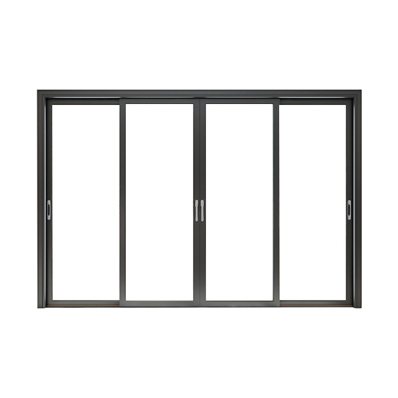 Modern design powder coated aluminium framelarge sliding glass doors pocket sliding doors residential automatic sliding door