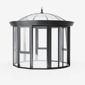 Fast delivery Detachable Tempered Glass Garden Sunroom Aluminum Alloy frame Polygon sunrooms for sale