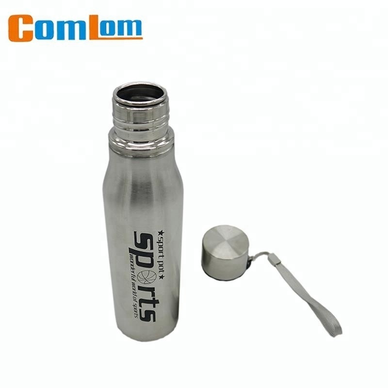 CL1C-G199 Comlom Single Wall Promotional Stainless Steel Sports Water Bottle