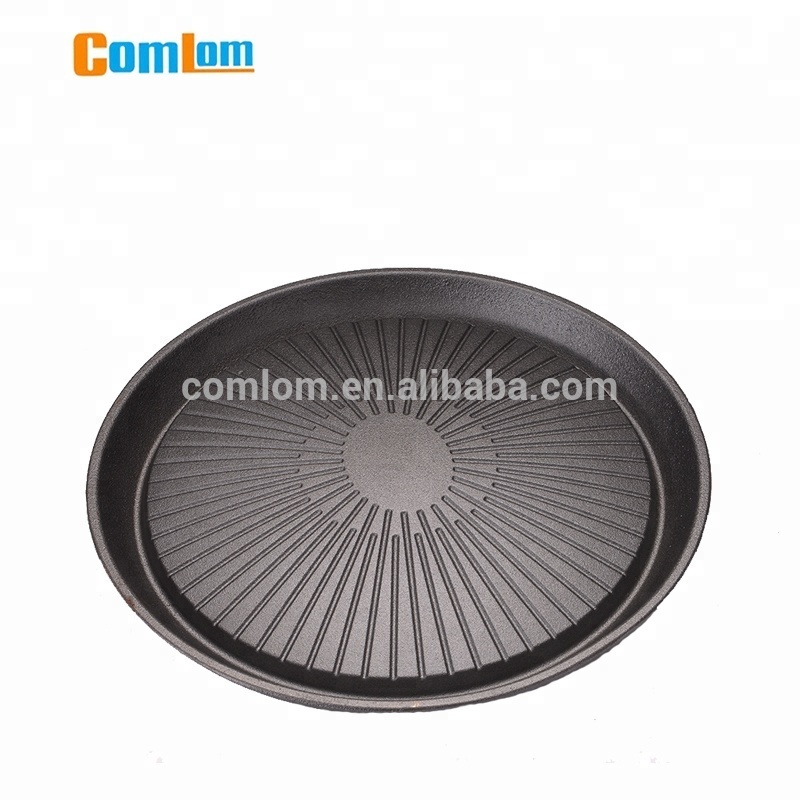 CL1D-DYY406 Comlom Wholesale Nonstick 12 inch Skillet Pan Cast iron Fry Pan For Frying