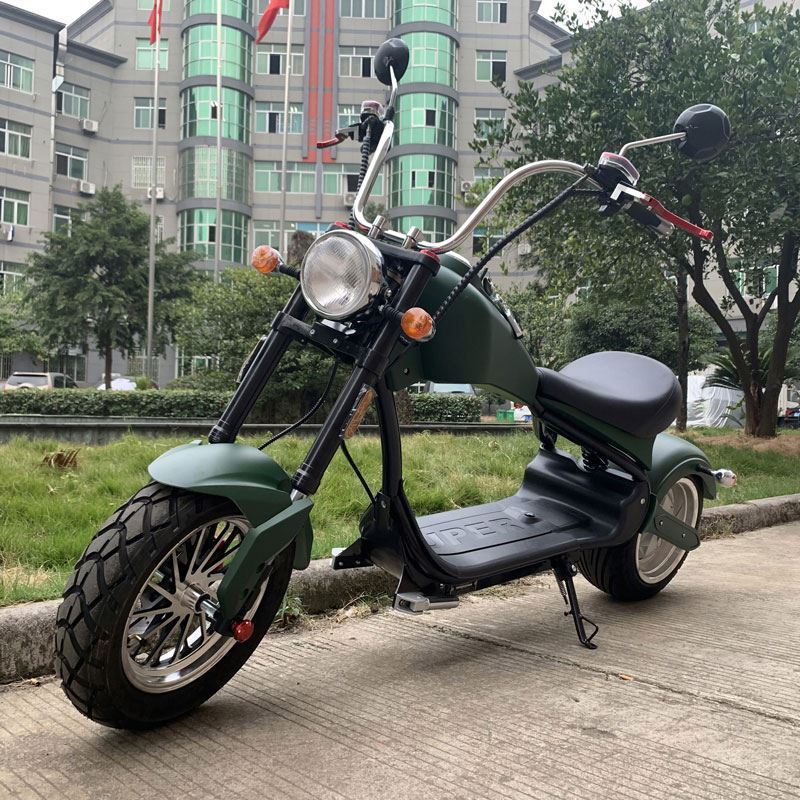 Wholesale Popular Electric Motorcycle scooter 2000w Electric Citycoco Scooter  with CE Sidecar