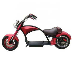 Wholesale Popular Electric Motorcycle scooter 2000w Electric Citycoco Scooter  with CE Sidecar