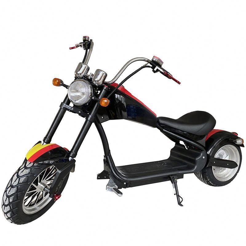 Wholesale Popular Electric Motorcycle scooter 2000w Electric Citycoco Scooter  with CE Sidecar