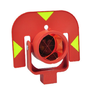 GPR111 Prism Optical Surveying Mini Prism For Total Station RED Optical Prism